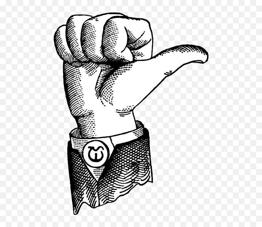 Download Vintage Thumbs Up Illustrations - Full Size Png Vintage Thumbs Up Illustration,Thumbs Up Png