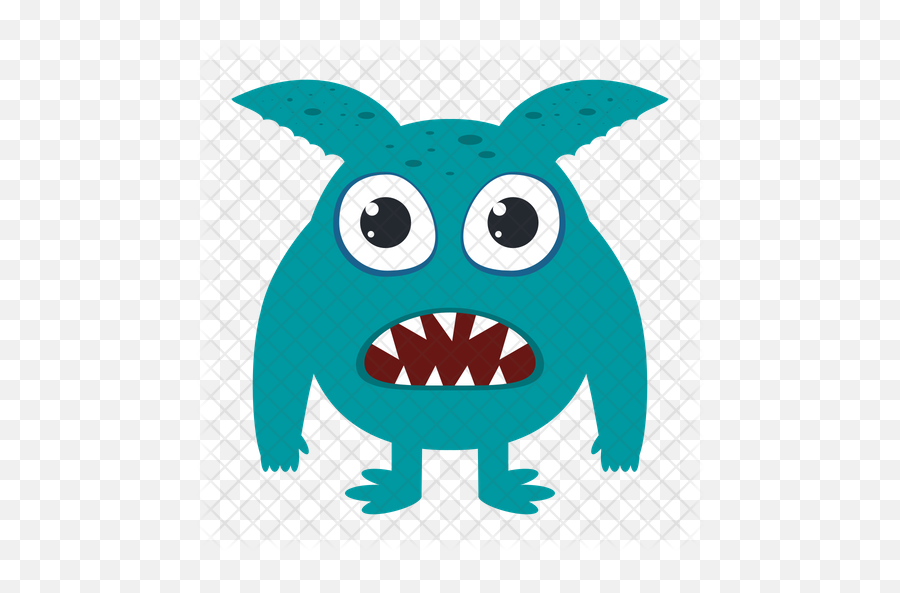 Monster Icon - Fictional Character Png,Monster Mouth Png