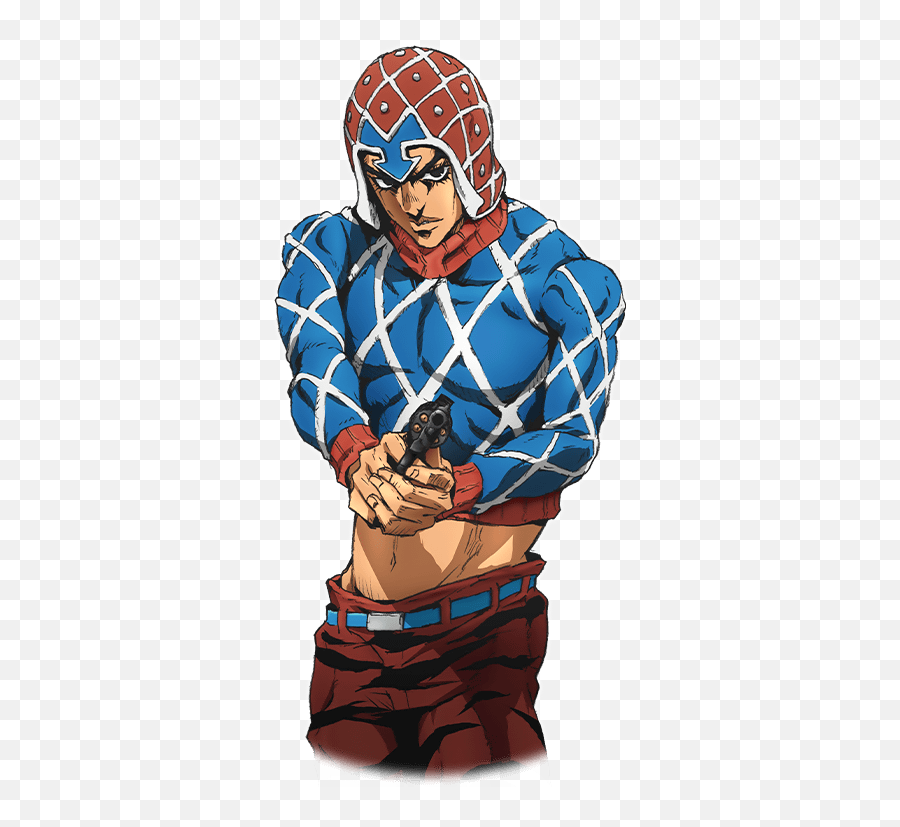 R Guido Mista Anime Ver - Jojoss Wiki Mista And Sex Pistols Png,Magneto Png