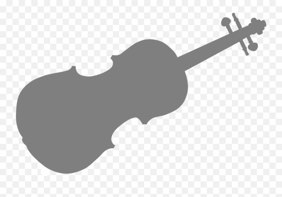 Violin String Instrument - Violin Silhouette Png,Fiddle Png