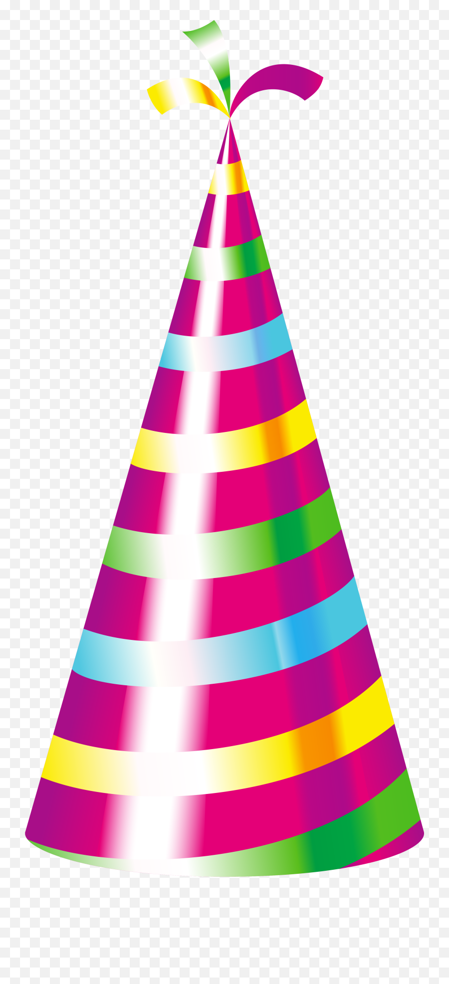 Party Hat Png Clipart - Png Birthday Hat Pink,Happy Birthday Hat Png