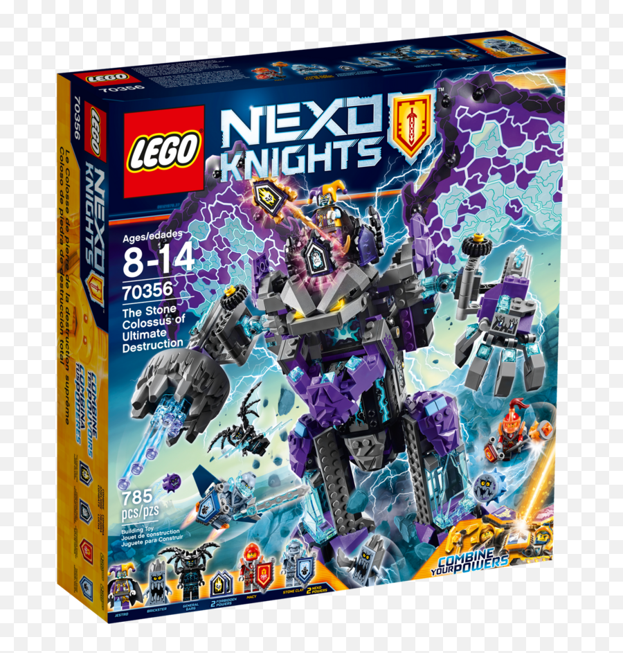 70356 The Stone Colossus Of Ultimate Destruction - Lego Nexo Knight 2017 Png,Colossus Png