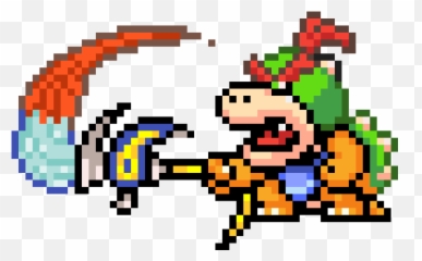 Pixilart - Bowser Jr By Tysiac Fictional Character Png,Bowser Jr Png