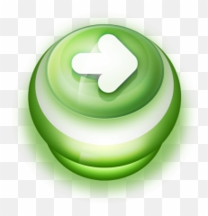 Button Green Arrow Right Vector Icons Free Download In Svg - Up Download png