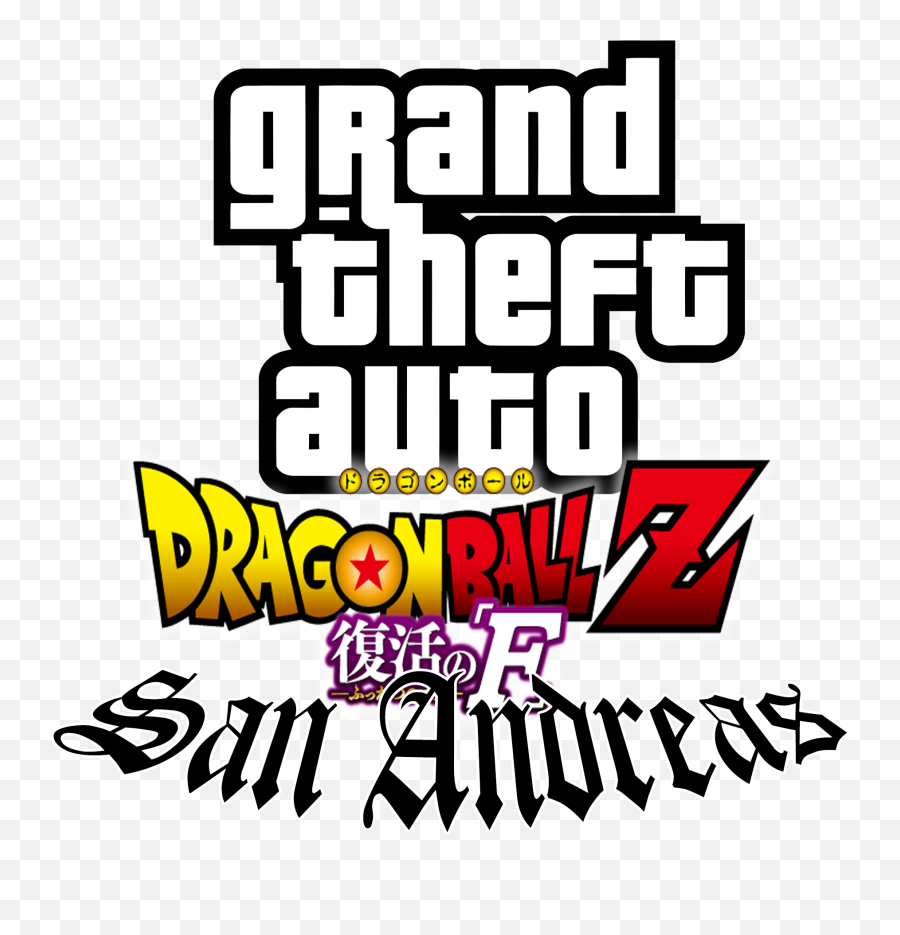 Dragon Ball Z Resurrection Of F Mod For Grand Theft Auto - Dragon Ball Battle Of Gods Png,Dragon Ball Logo Png