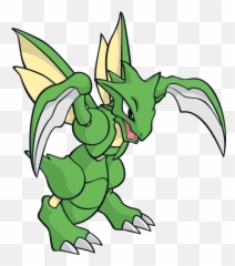 Scyther Pokemon Character Vector Art - Pokemon Scyther Png,Scyther Png