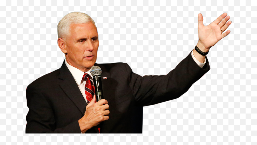 Inside The Vice Presidential Debate - Mike Pence White Background Png,Mike Pence Png