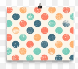 Download Grunge Polka Dots Poster - Free Background png