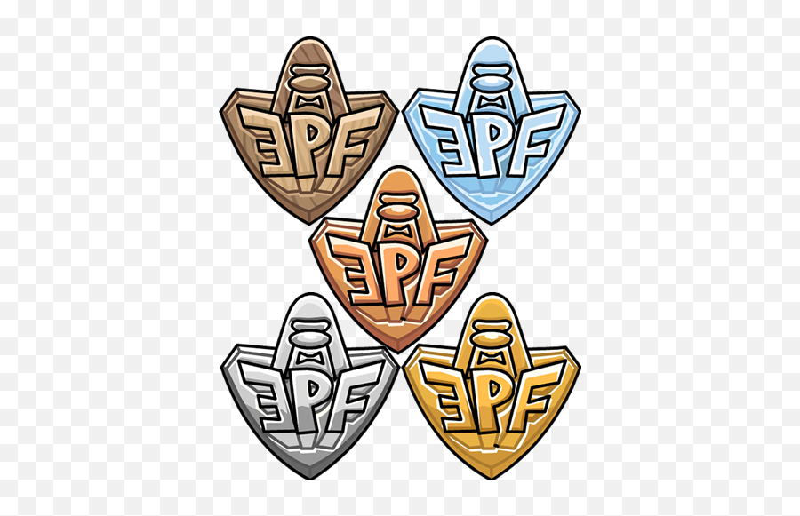 Club Penguin Elite Force Badges - Club Penguin Club Penguin Epf Badge Png,Club Penguin Logo