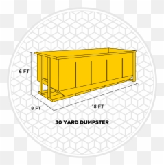 Quick Dumpster Rental Quote Near Jessup Md Yellow - Horizontal Png,Dumpster Transparent