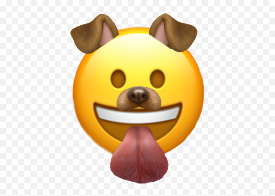 Dog Dogfilter Emoji Filter Snapchat - Closed Eye Emoji Laughter Png,Snapchat Dog Filter Transparent