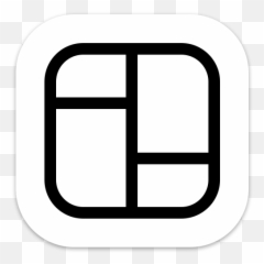 Collage Icon 274281 - Free Icons Library App Logo Black And White png
