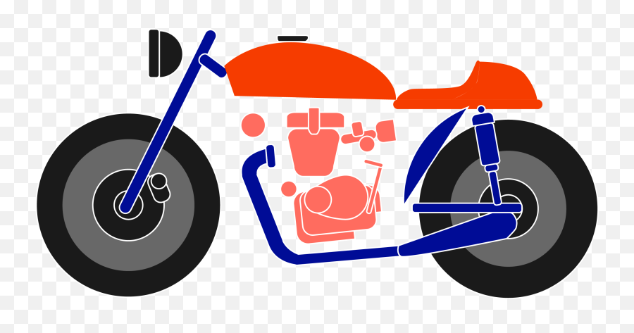 Colorido Transporte Hayley Motocicleta Png E Imagem - Clip Art,Motorcycle Clipart Png