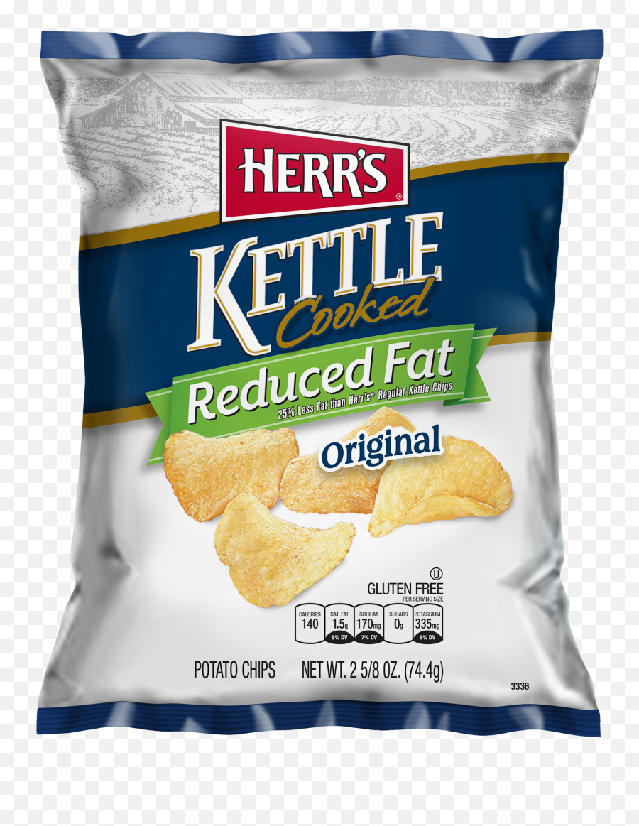 Reduced Fat Kettle Cooked Potato Chips - Jalapeno Kettle Chips Png,Potato Chips Icon