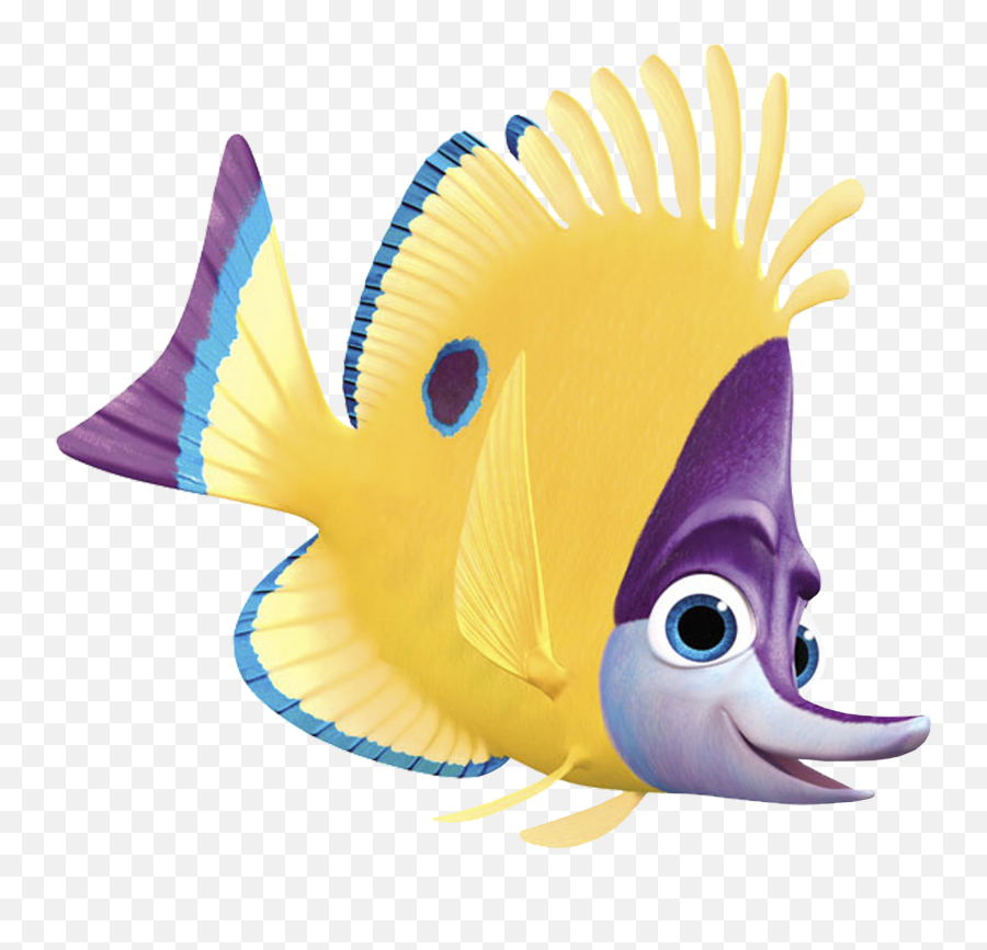 Finding Nemo Png Images Cartoon - Yellow Fish From Nemo,Nemo Png - free  transparent png images 