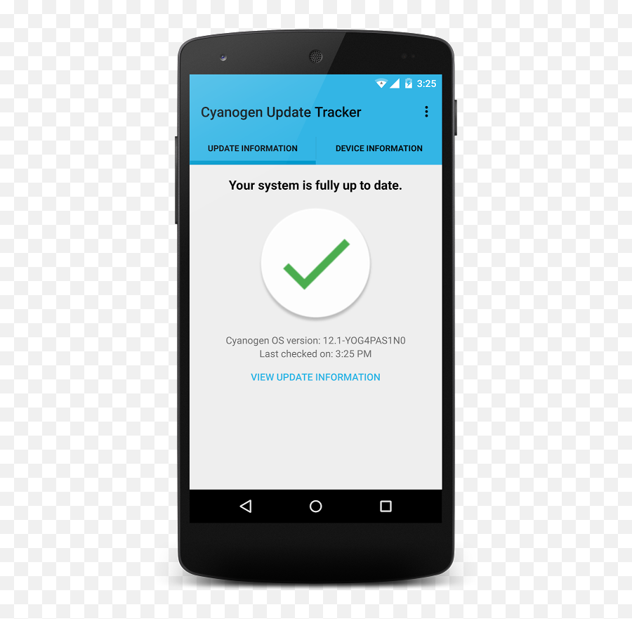 Cyanogen Update Tracker 1 - Smart Device Png,Cyanogen Icon