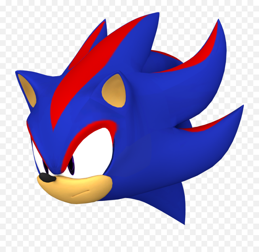 2600x2600 Resolution - Transparent Sonic Head Png,Twitter Icon Render