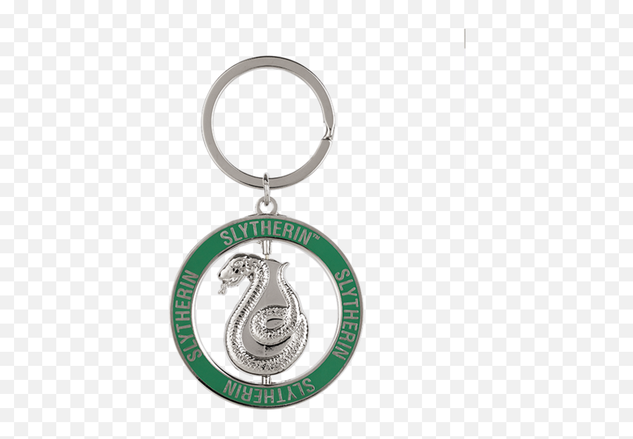 Slytherin House Icon Spinning Keyring - Solid Png,House Icon In Circle