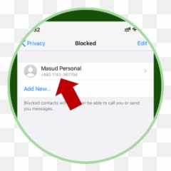 How To Remove Blocked Contacts From Whatsapp - MsnTechBlog Dot png