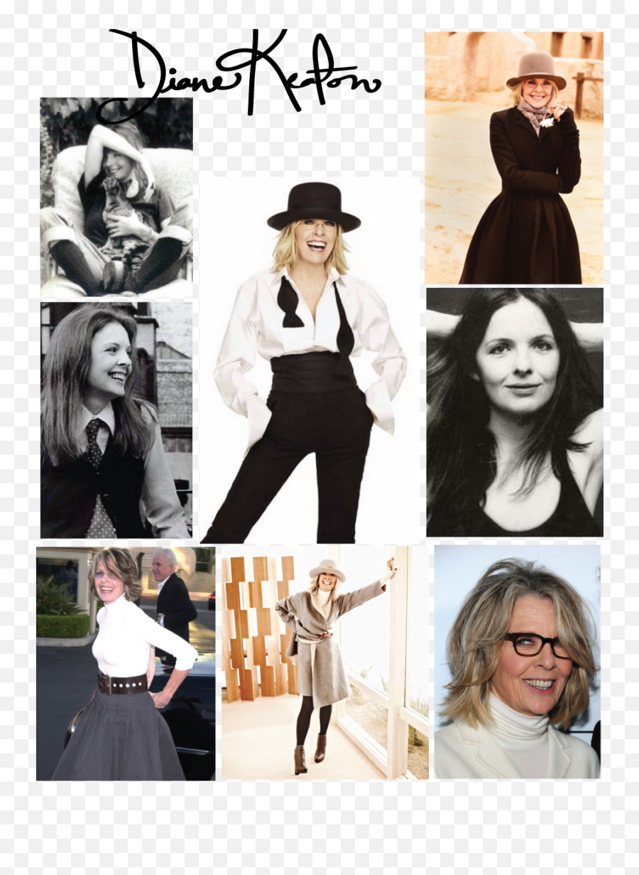 Diane - Vintage Clothing Png,Diane Keaton Fashion Icon