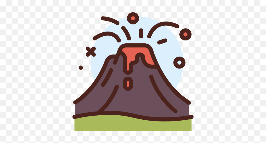 Volcano - Free Nature Icons Party Icon Transparent Png,Volcano Icon Png