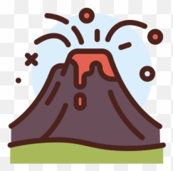 Volcano - Free nature icons Party Icon Transparent png