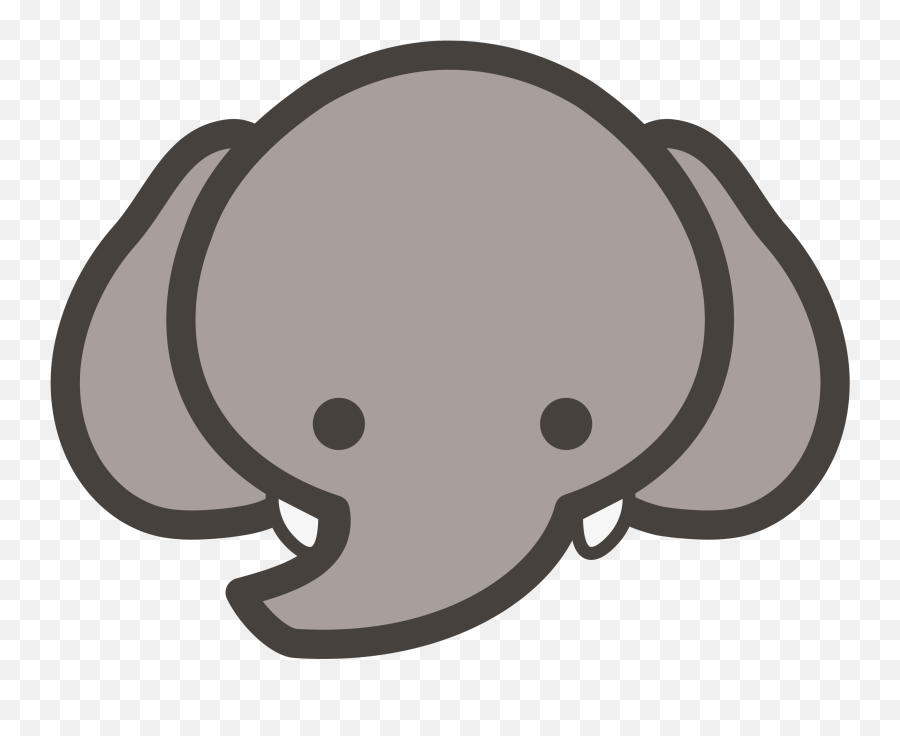 Elephant Clipart U2013 Gclipartcom - Cute Elephant Face Clipart Png,Elephant Clipart Transparent Background