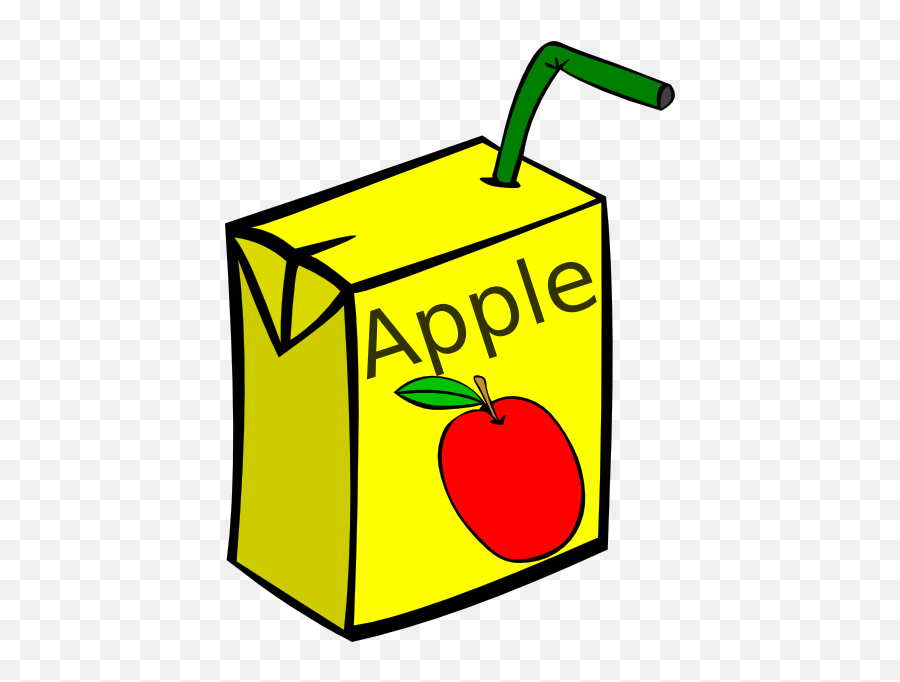 Juice Pack Transparent Png Clipart - Apple Juice Clip Art,Juice Box Png