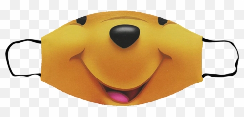 Winnie The Pooh Face Mask Sunfoxshirtcom - Cloth Face Mask Png,Pooh Icon