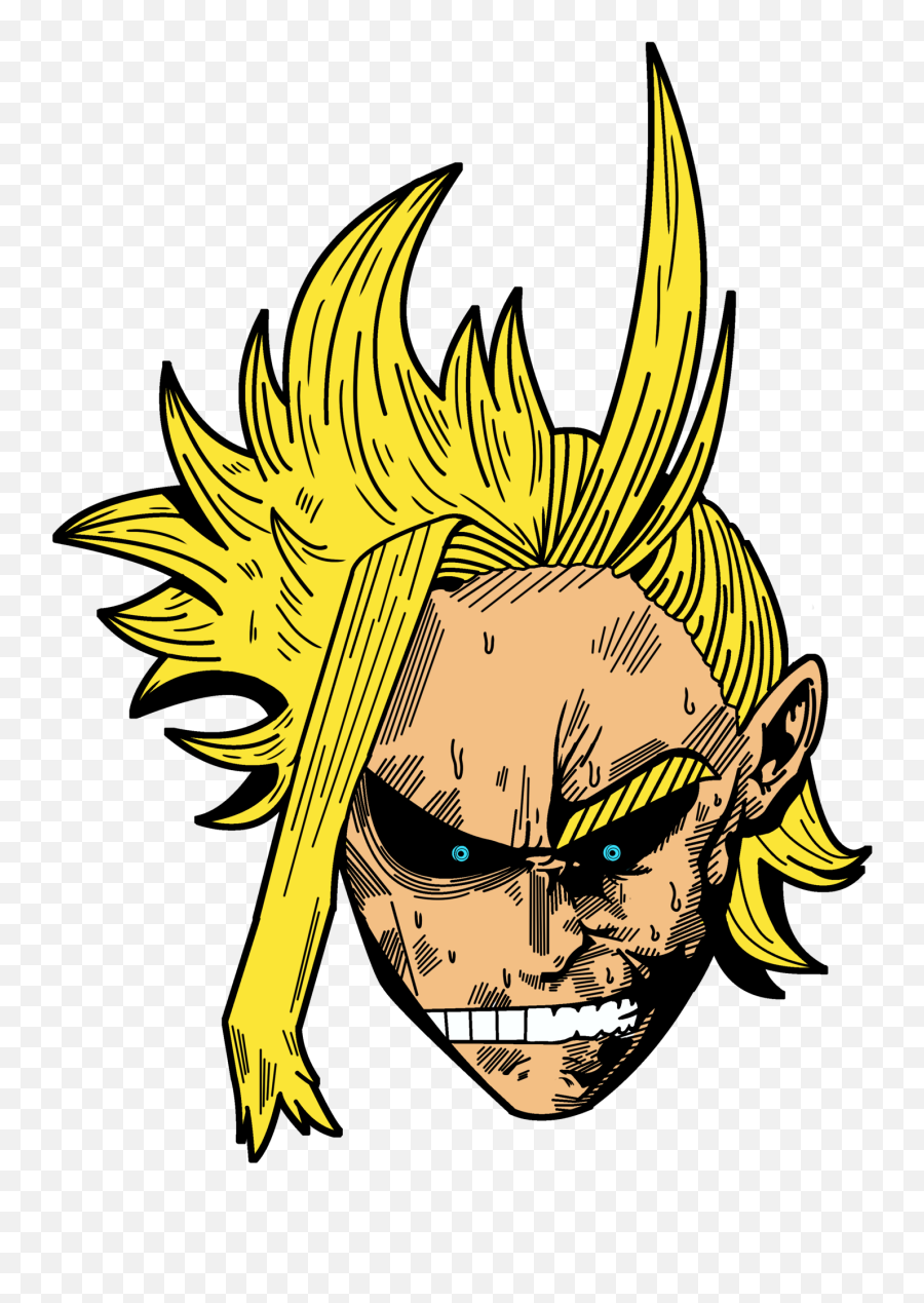 Download Might Pin - All Might And Toshinori Png,All Might Png