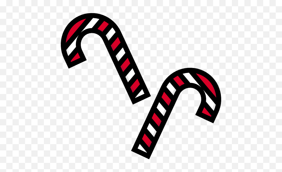 Vector Candy Cane Icon Png Transparent Background Free