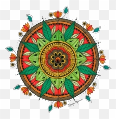 Download Mandala Folha Icon - Na Terra Dos Budas Full Size png