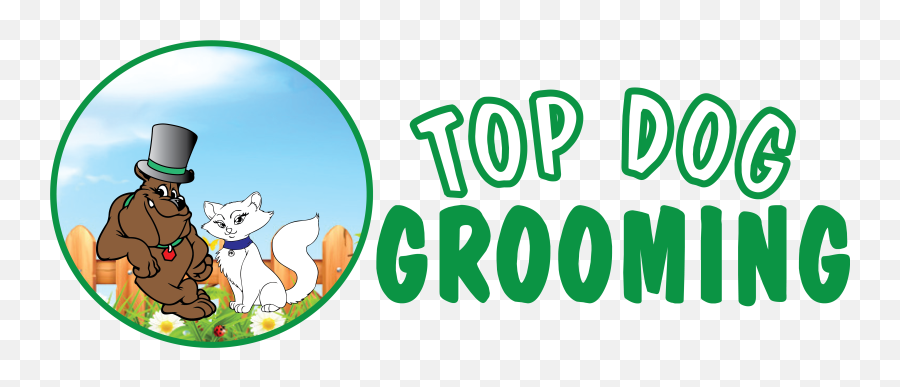Top Dog Grooming - 5 Dogs Png,Dog Logo