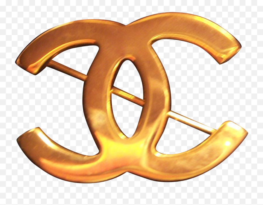 Download Hd Chanel Logo Png Transparent - Chanel Logo Gold Png,Chanel Logo Png