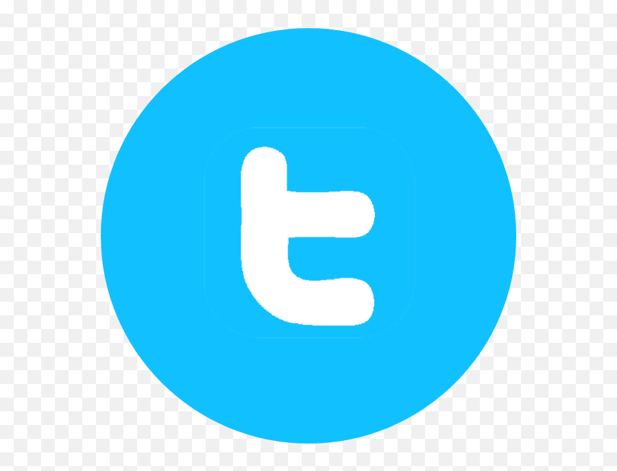 Twitter Logo Letter Icon - Logo Twitter Png,Blue Circle Logo