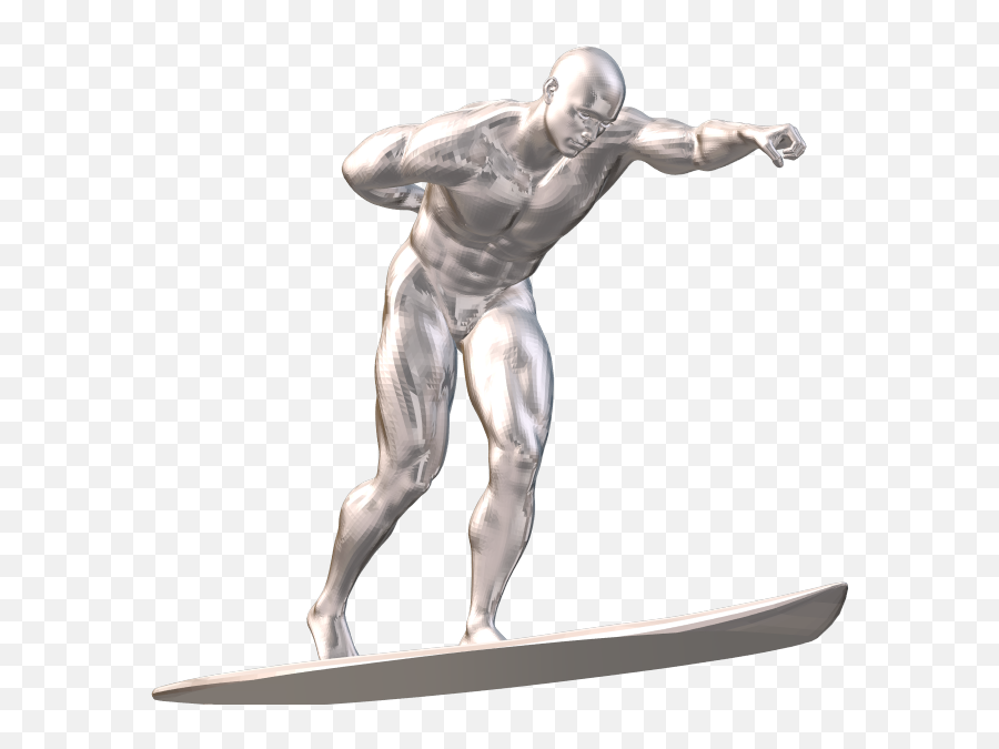 Surfer Silhouette Png - Surfing,Silver Surfer Png