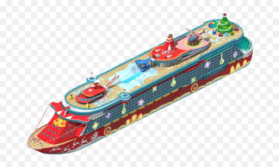 Christmas Cruise Ship - Megapolis Boat Png,Cruise Ship Png
