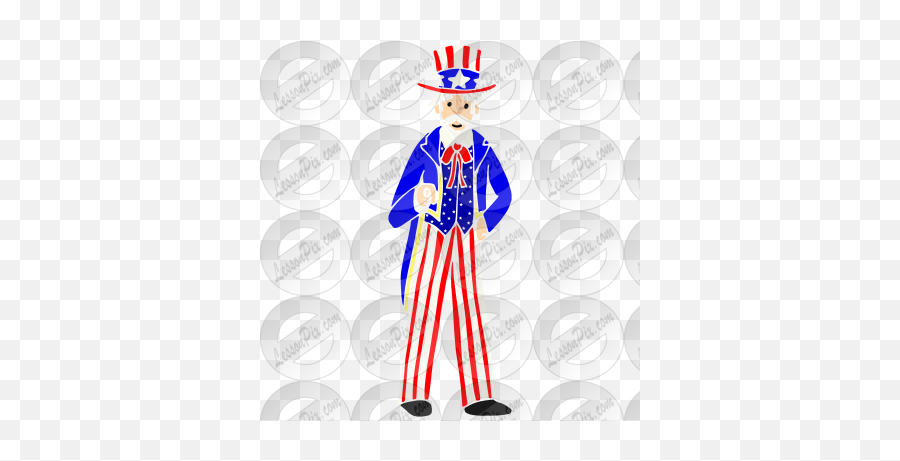 Uncle Sam Stencil For Classroom Therapy Use - Great Uncle Illustration Png,Uncle Sam Png