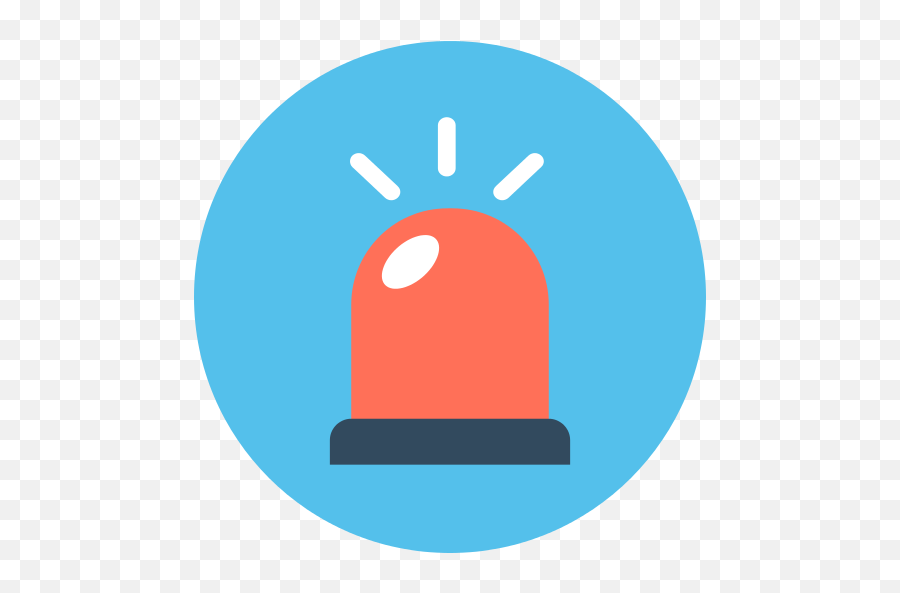 Siren Png Icon - Siren Alarm Vector,Police Siren Png