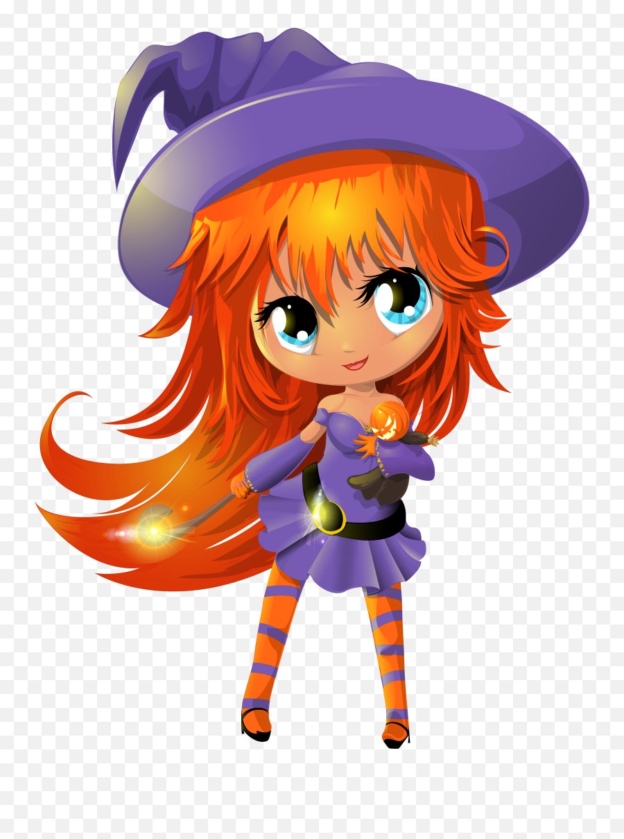 Png Free Cute Witches - Cute Witch Png,Witch Transparent