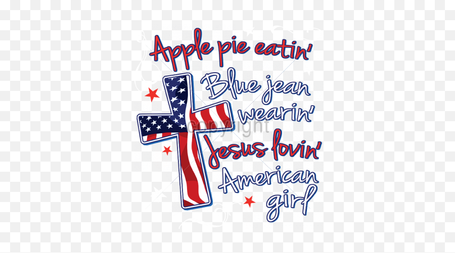 Apple Pie American Girl - Cross Png,American Girl Png