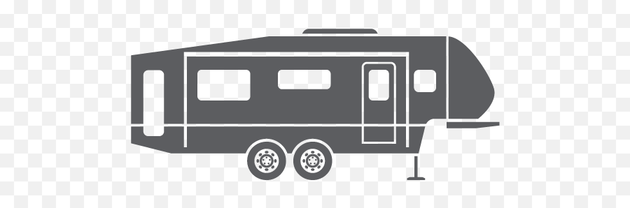 Transparent Rv Camper Clipart - Fifth Wheel Camper Clipart Png,Camper Png