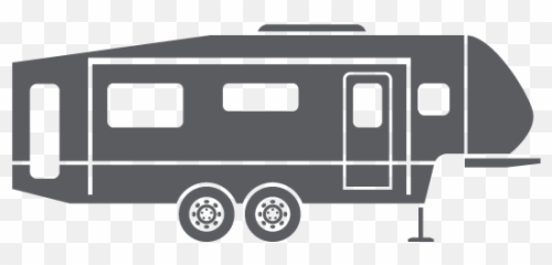 Transparent Rv Camper Clipart - Fifth Wheel Camper Clipart Png,Camper Png