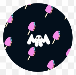 Marshmello Mellogang Malvadisco Dj Electronica Electron - Marshmello Png Circle,Marshmello Png