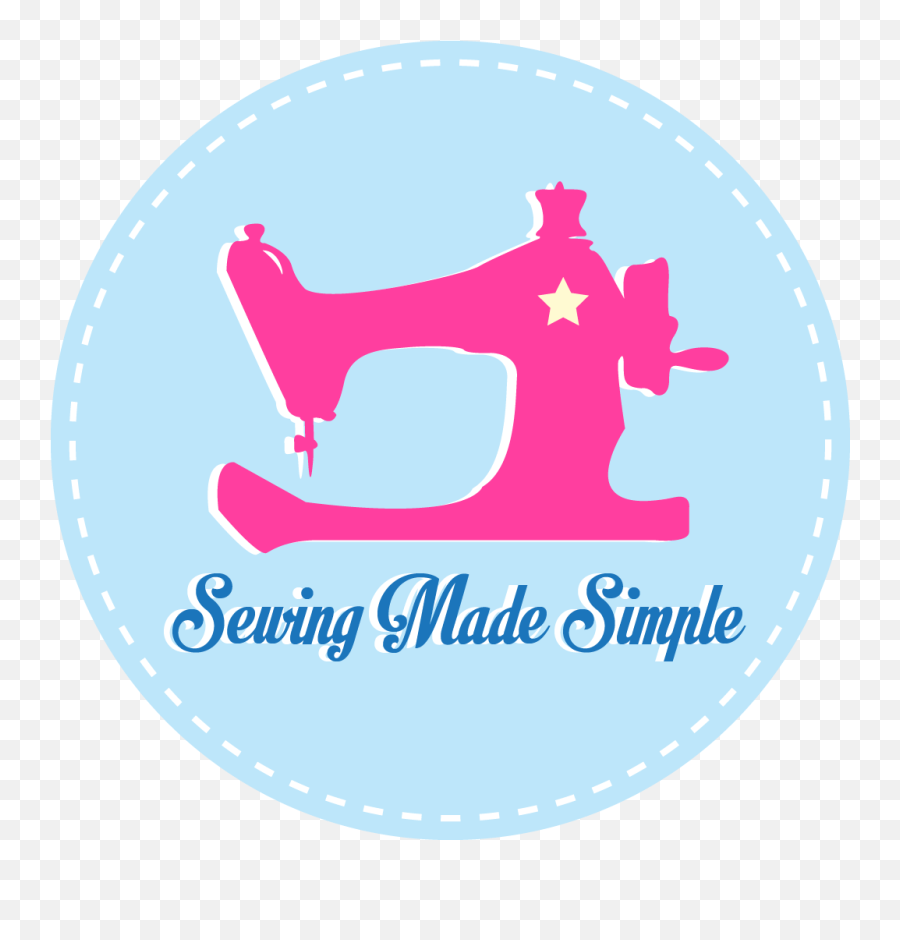 Online Logo Design For Sewing Made Simple By Princessanne95 - Circle Png,Sewing Machine Logo