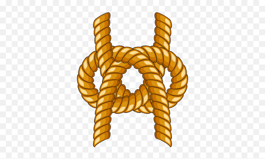 Transparent Rope Knots - Rope Border Png,Rope Knot Png