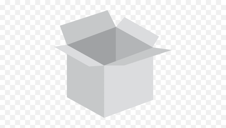 Square White Cardboard Box - Caja De Carton Blanca Png,Square Box Png