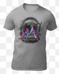 Space Astronaut Helmet Alien Tentacles Png