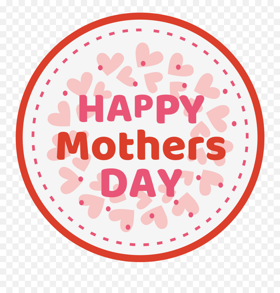 Happy Mothers Day - Circle Png,Mothers Day Png