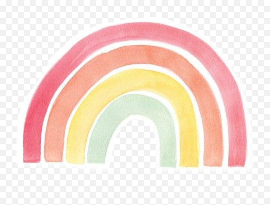 Rainbow Vsco Aesthetic Pastel Colorful - Arch Png,Pastel Rainbow Png